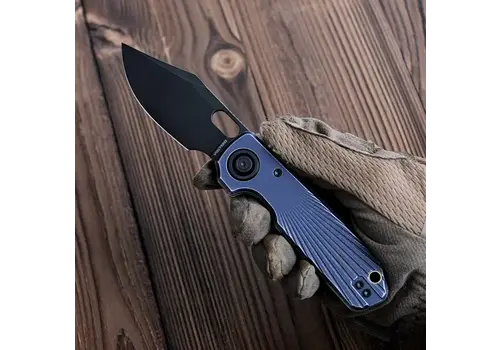Vosteed Vosteed Akita, CPM S35VN, Blue Aluminum Handle
