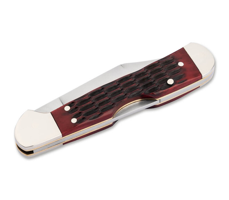 Boker, Traditional Series 2.0 Mini Copperlock, Red Jig Bone D2
