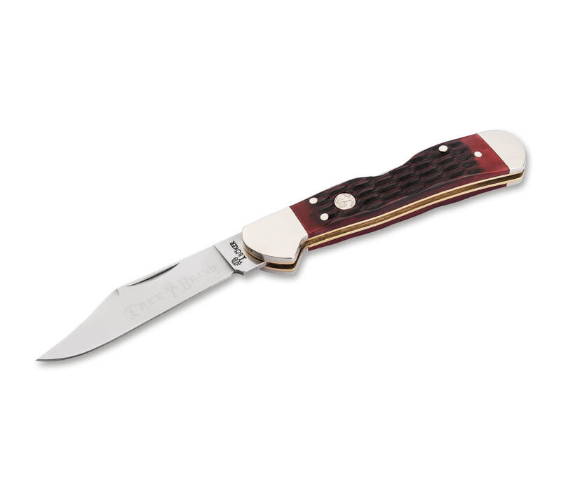 Boker, Traditional Series 2.0 Mini Copperlock, Red Jig Bone D2