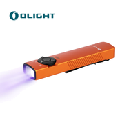 Olight, Arkfeld UV, White Light & UV  Flashlight, Orange