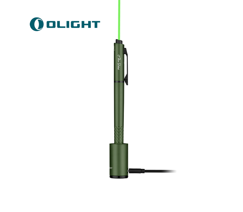 Olight, O'Pen Glow Penlight, OD Green