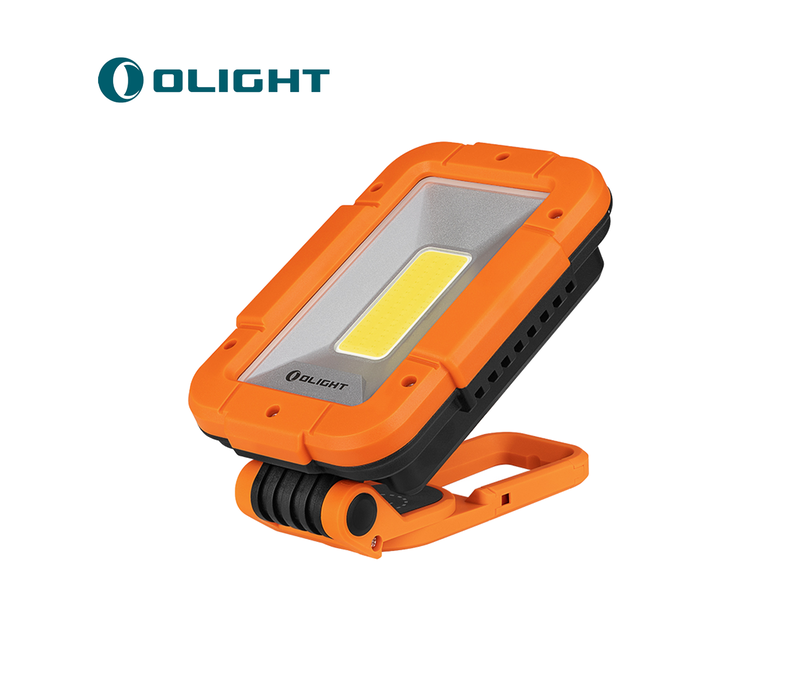 Olight, Swivel Pro Max Rotatable & Foldable Light, Orange