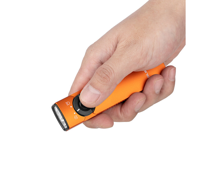 Olight, Arkfeld UV, White Light & UV  Flashlight, Orange