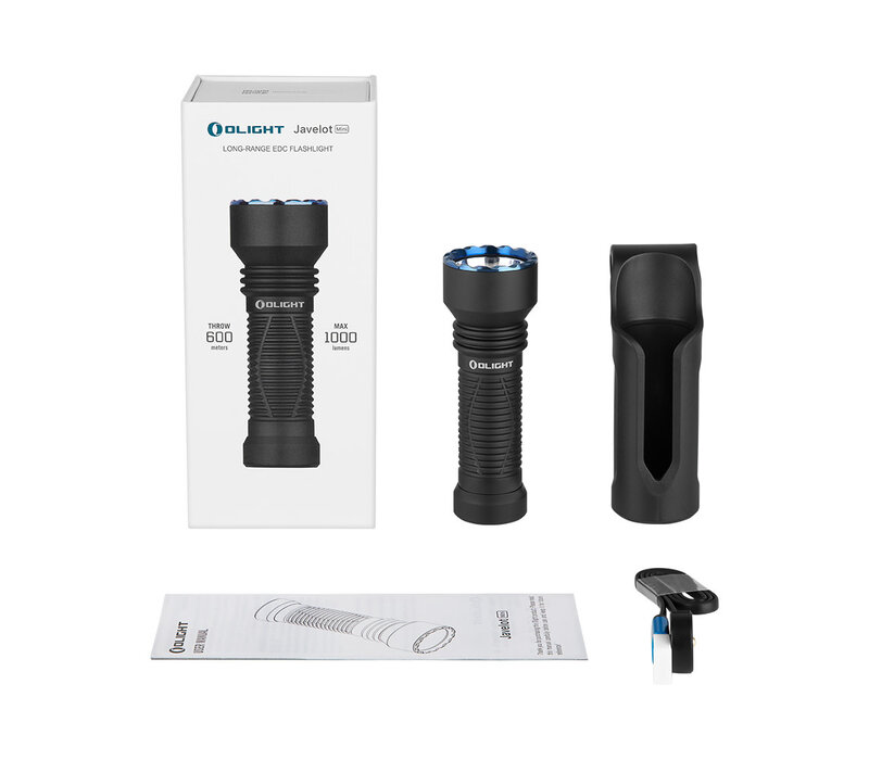 Olight, Javelot Mini Long Range Flashlight, Black