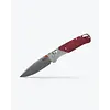 Benchmade, Bugout Grey/Redstone Aluminum & Richlite, CPM S90V