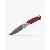 Benchmade, Bugout Grey/Redstone Aluminum & Richlite, CPM S90V