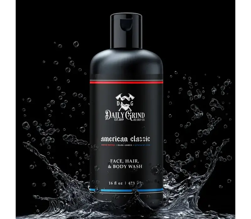 Daily Grind, American Classic Shampoo and BodyWash