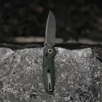 Vosteed Corsair Green Micarta Handle, Nitro-V Steel