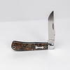 G Jennings Custom Knives G Jennings Custom Knives Back Pocket Folder, Rag Micarta and CPM 154