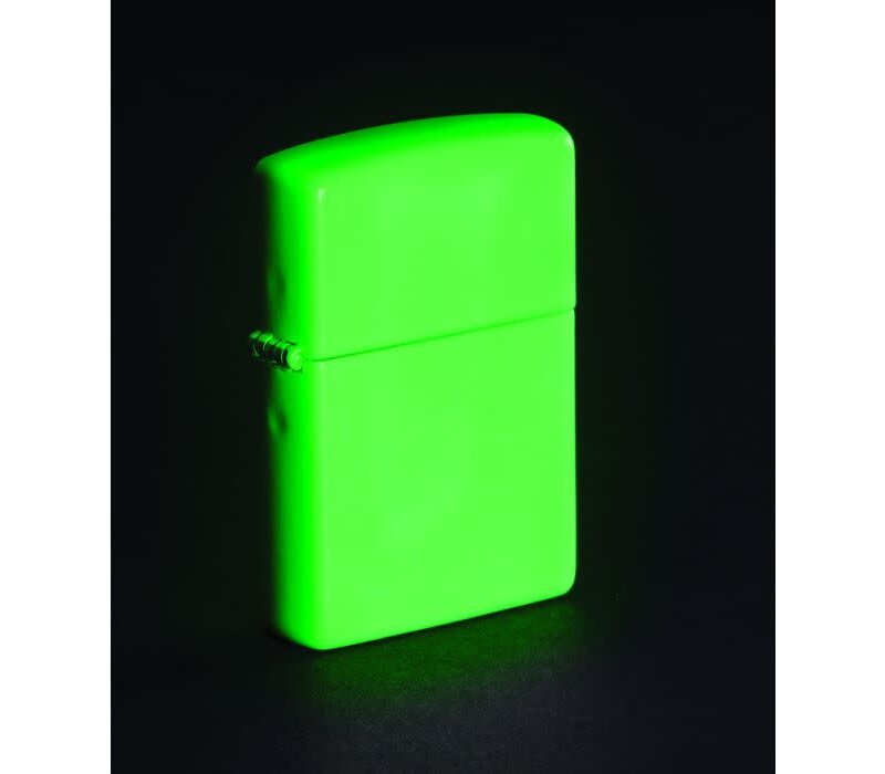 Zippo Lighter - Classic Glow In The Dark Matte