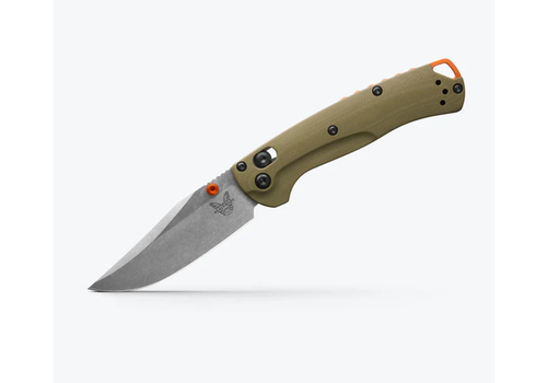 Benchmade Benchmade Mini Taggedout, Green G10 Handle, CPM S45VN