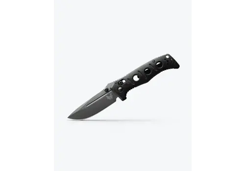 Benchmade (DISCONTINUED) Benchmade Mini Adamas, Black G-10 Handle, CPM CruWear