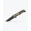 Benchmade (DISCONTINUED) Benchmade Auto Adamas Serrated, Tan G10, CPM CruWear