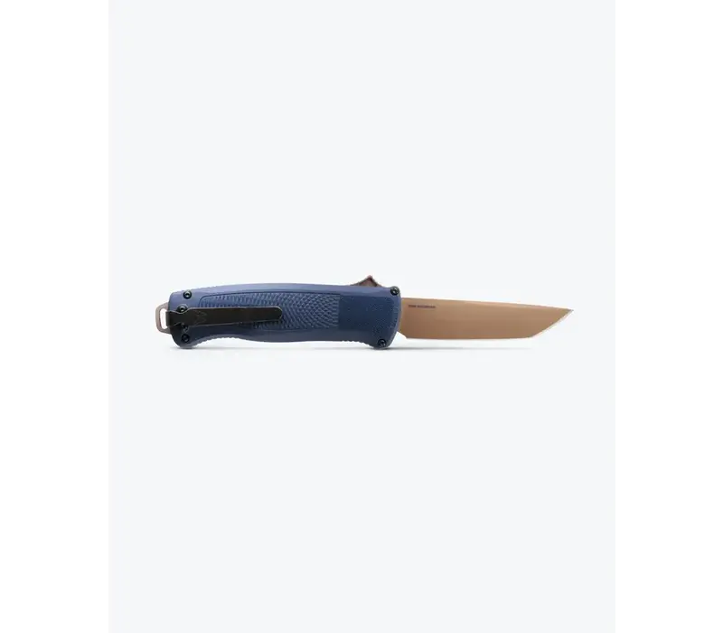 Benchmade, Shootout OTF, Crater Blue Grivory, CPM CruWear