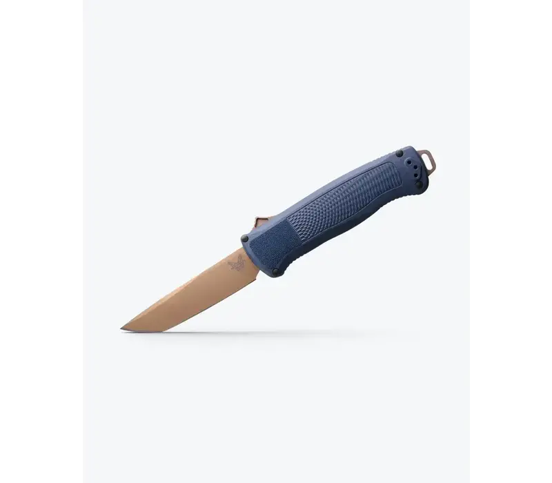 Benchmade, Shootout OTF, Crater Blue Grivory, CPM CruWear