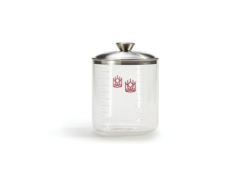 HIC HIC, King Arthur Baking Glass Sourdough Crock