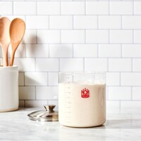 HIC, King Arthur Baking Glass Sourdough Crock