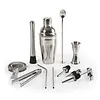 Picnic Time Picnic Time, Lazy Susan Bar Tool Set (Bamboo & Stainless Steel)