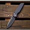 Pro-Tech Knives, LLC Pro-Tech, TR-3 Integrity Manual, Solid Black Handle, DLC Black S35VN
