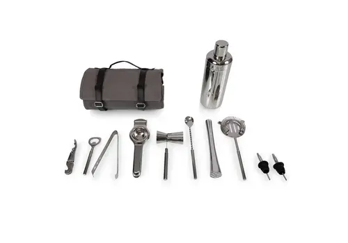 Picnic Time Picnic Time, Barkeep Bar Tool Roll Up Kit