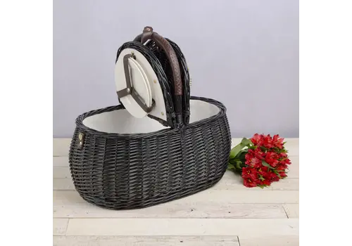 Picnic Time 130-20-179-000-0--Picnic Time, Evening Picnic Basket with Service for Two Picnic Time 130-20-179-000-0--Picnic Time, Evening Picnic Basket with Service for Two