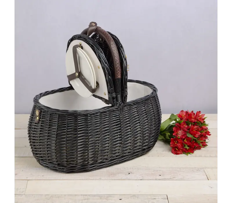 130-20-179-000-0--Picnic Time, Evening Picnic Basket with Service for Two