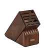 Wusthof Wusthof, 17 Slot Knife Block, Walnut (Empty)