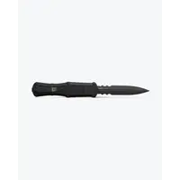 Benchmade Claymore OTF Serrated, Black Grivory, CPM D2