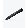 Benchmade Redoubt Drop Point Serrated, CPM D2, Black Grivory