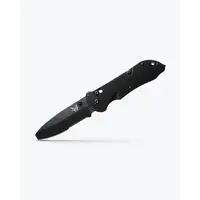 Benchmade Triage Serrated, N680 Steel, Black G10