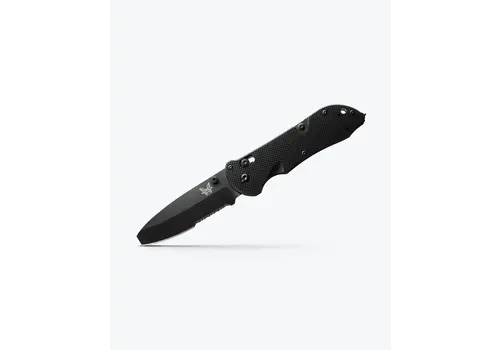Benchmade Benchmade Triage Serrated, N680 Steel, Black G10