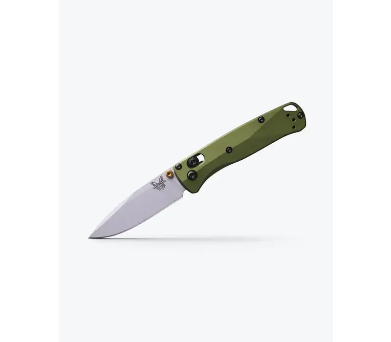Benchmade, Mini Bugout Woodland Green Aluminum, S90V