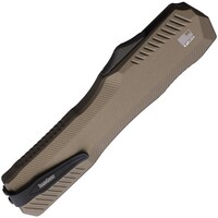 Kershaw Auto Livewire OTF Tanto Magnacut, Tan Aluminum