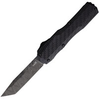 Kershaw, Auto Livewire OTF Tanto Carbon Fiber, Damascus
