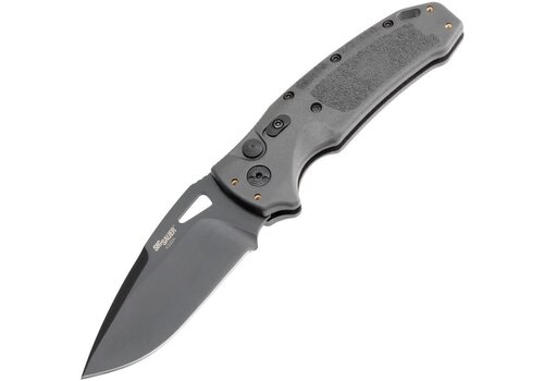 Sig Sig Auto K320A Button Lock Gray Polymer Handle, CPM S30V