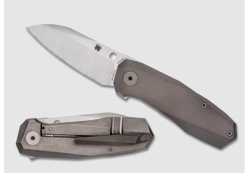 Spyderco Knives Spyderco, Techno 3 Titanium Handle and CTS-XHP Blade