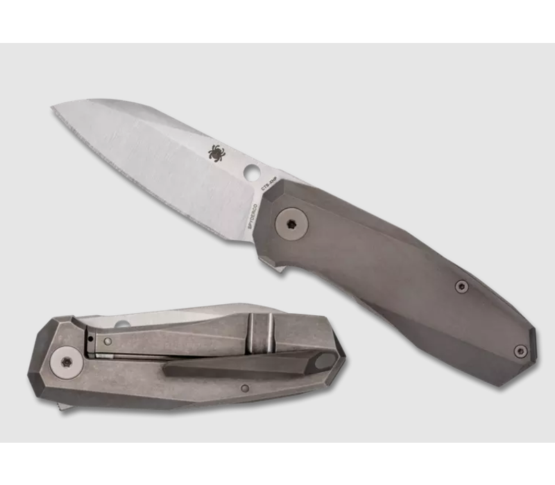 Spyderco, Techno 3 Titanium Handle and CTS-XHP Blade