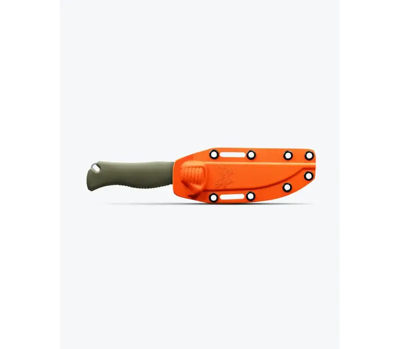 Benchmade, 4" Meatcafter, Dark Olive Santoprene, CPM 154