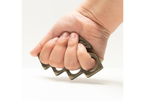 Brass Knuckles Company Vintage Bare Knuckles Boxing Iron, Bronze Finish