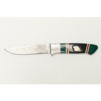 (Consignment) Ron Yellowhorse Customized Lone Wolf knife