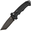 Gerber Gerber, Auto 06 Button Lock Tanto, Black G10, CPM S30V