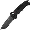 Gerber Gerber Auto 06 Button Lock Tanto, Serrated CPM S30V, Black G10