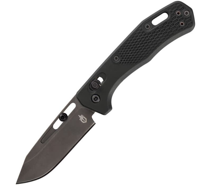 Gerber Assert Pivot Lock Black, CPM S30V, Black Nylon Handle
