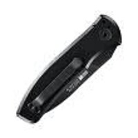 Gerber Auto Empower Plunge Lock, Serrated CPM S30V, Black Aluminum