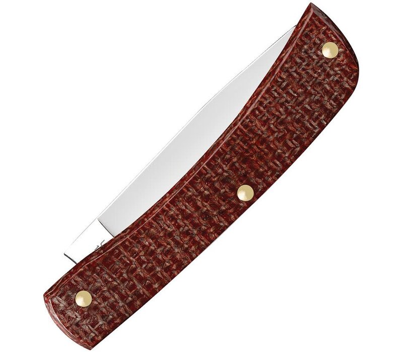 Case, Sod Buster Jr Red Micarta, Carbon Steel