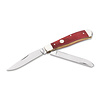 Boker Boker, Traditional Series Trapper Smooth Red Bone, 1095 Carbon