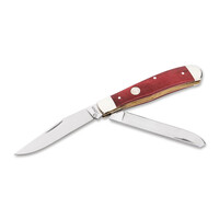 Boker, Traditional Series Trapper Smooth Red Bone, 1095 Carbon