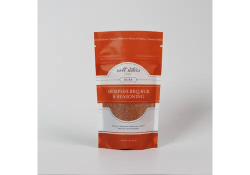 S.A.L.T. Sisters Memphis BBQ Rub & Seasoning 3 oz