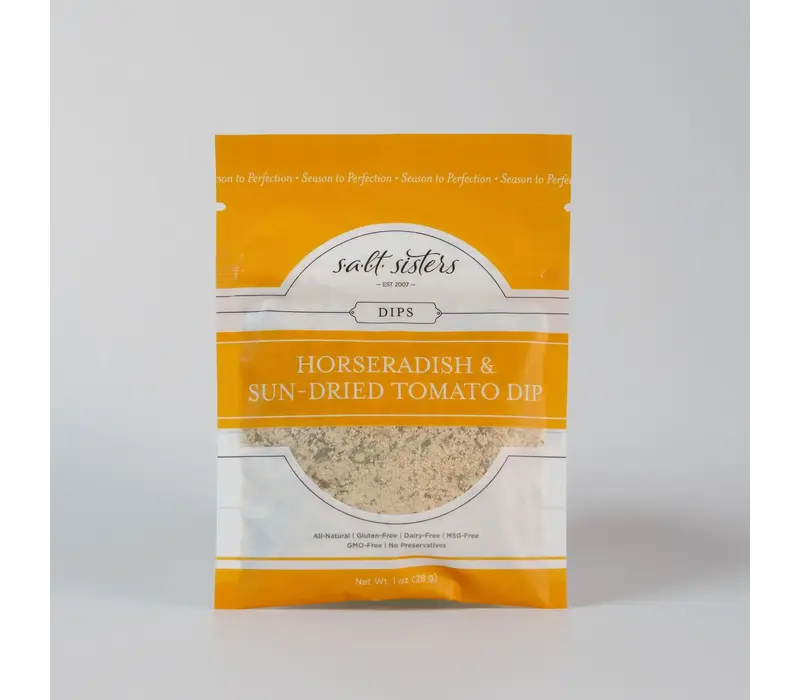 Horseradish and Sun-Dried Tomato Dip 1 oz