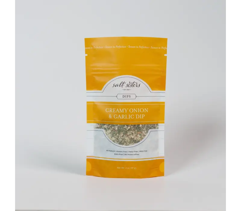 Salt Sisters Creamy Onion & Garlic Dip 2oz